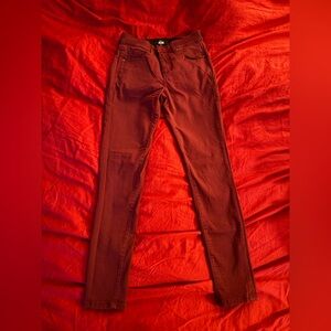 LuLaRoe Women's Deep Wine Red Skinny Jeans